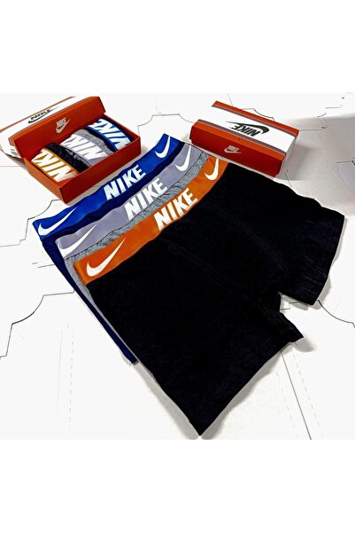 Nike Men's high-waisted premium cotton boxers 3 pairs