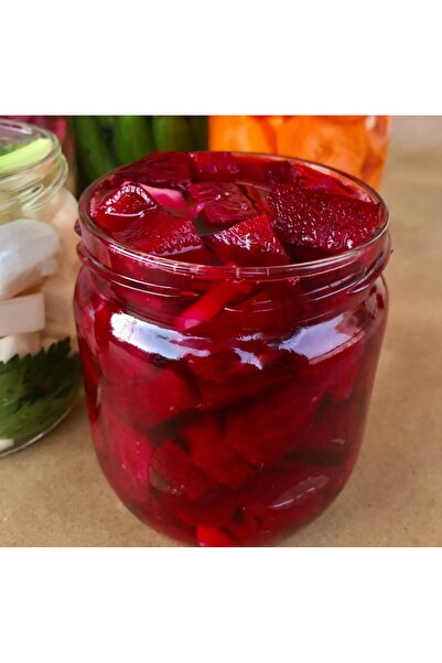 gazisofraantep Ev Yapımı Pancar Turşusu 425 CC Kavanoz - Doğal, Katkısız Çıtı...