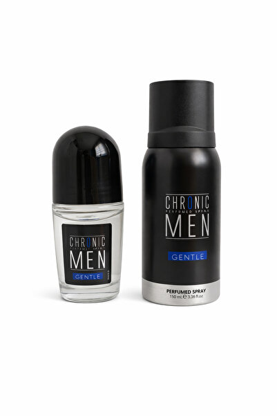 lider kozmetik Chronic Men Gentle Deodorant ve Roll-On Set
