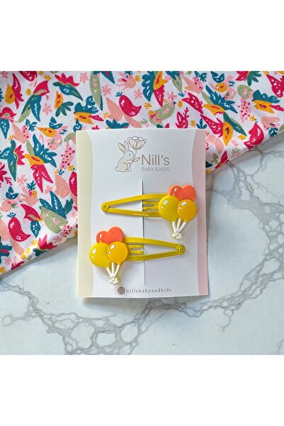 Nills Baby & Kids Children's Snap Buckle with Yellow Balloon Figure – Vibrant...