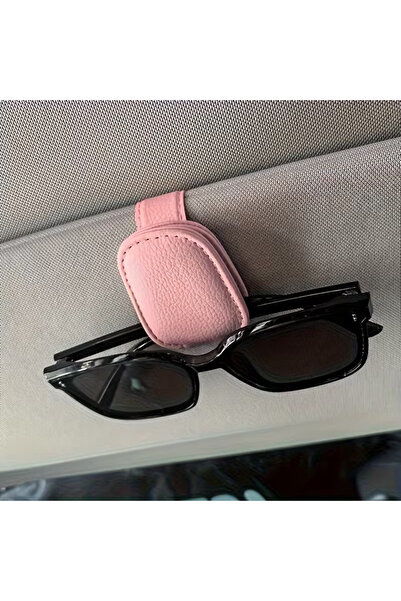 Singularis Araç İçi Manyetik Gözlük Tutucu Klips – PU Deri Kaplama, Çok Fonks...