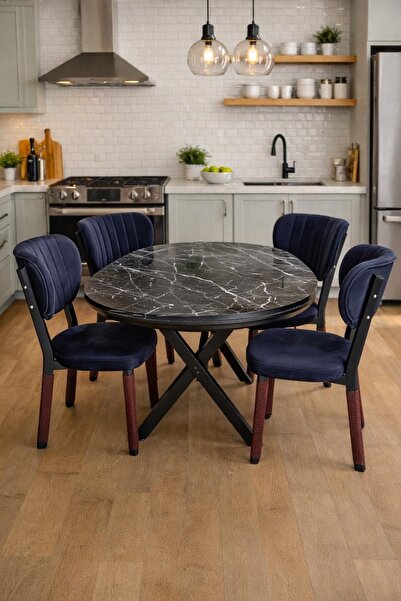 Ecrin Mobilya 4 kişilik yemek masası