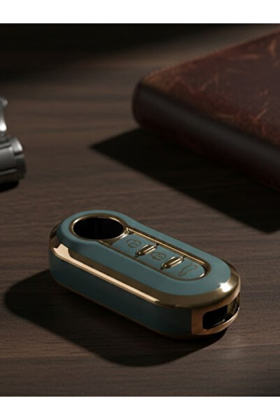 BİVİUM Husă cheie Nano cu 3 butoane compatibilă cu Fiat Fiorino Doblo 500 Duc...