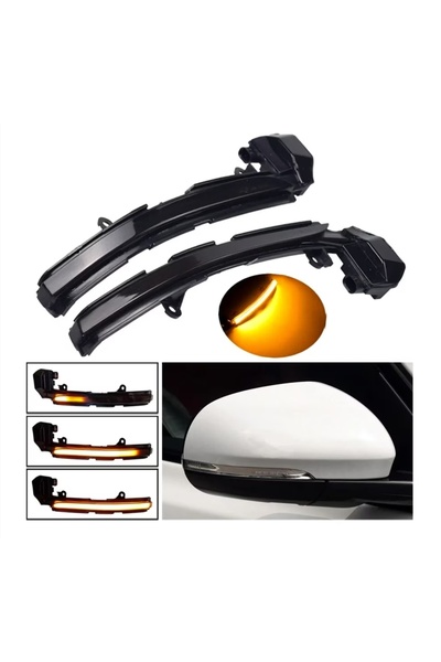 CerCip Semnalizari dinamice oglinda compatibile pentru Jaguar, X760, X250, X2...