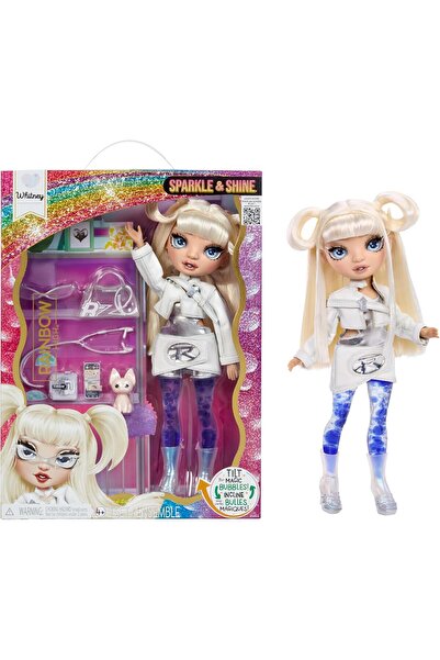 Rainbow High Sparkle & Shine Doll - Whitney - 28 cm Fashion Doll with White H...