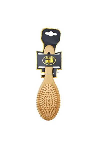F05 Wooden Hair Brush with Wooden Teeth
