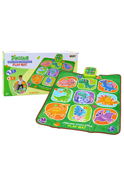 LEAN Saltea interactivă cu dinozauri și muzică, 5 moduri de joc