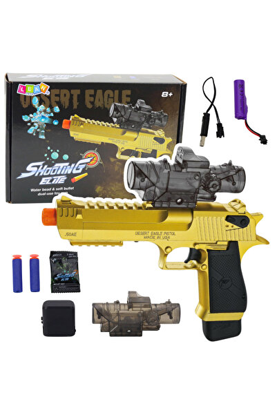 LEAN Toy - Electric with golden darts and hydrogel balls