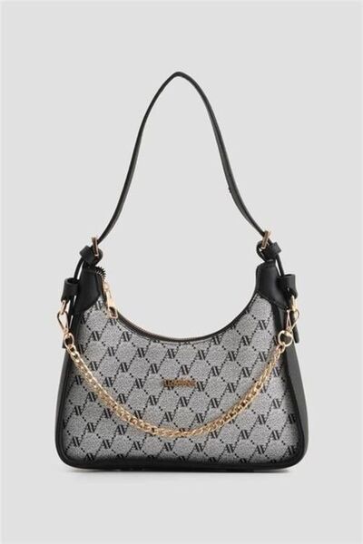 Armine Bag 386 Gray with Dots