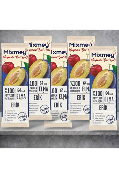 mixmey Meyve Barı Erik 20 Gr x 5 Adet