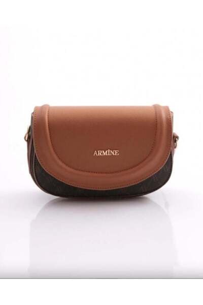 Armine Bag 385 Brown with Dots