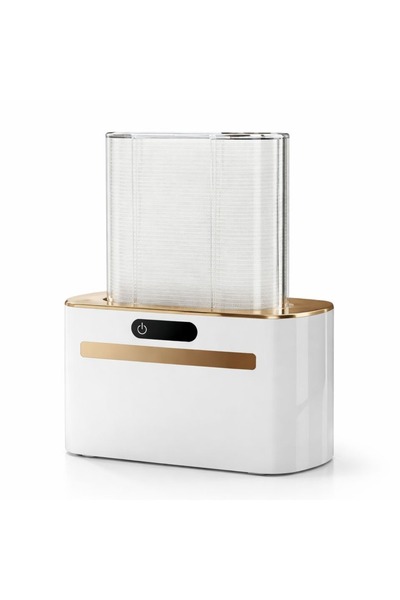 Adsinio Dental Floss Dispenser with Sensor, Adsinio, 100 Refills, White-Gold