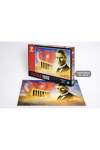 Genel Markalar Mustafa Kemal Atatürk 1000 Parça Puzzle