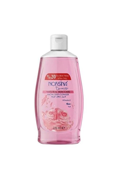 F05 غسول الوجه نورسينا روز – 270 مل