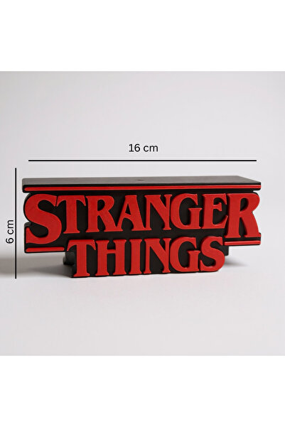 Dekor Stranger Things Masaüstü Dekoratif Stand