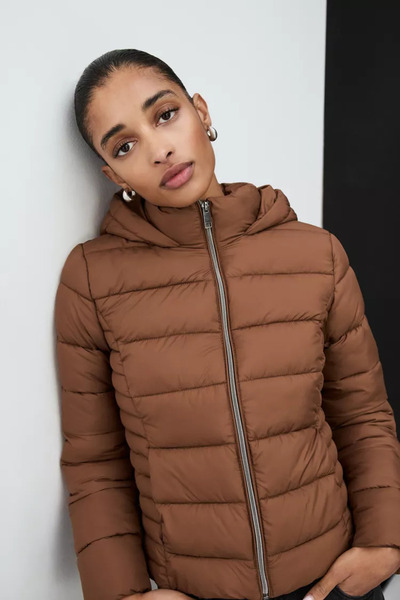 LEFTIES Kapüşonlu Şişme Mont