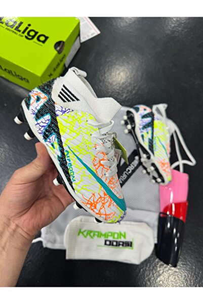 Krampon odası Air Level 600 Professional Football Boot Set+Shin Guard+Bag+Socks