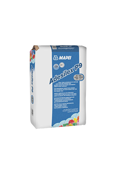 MAPEI Adesilex P9 Gri 25 kg (Seramik Karolar Için Yüksek Performanslı Yapıştı...