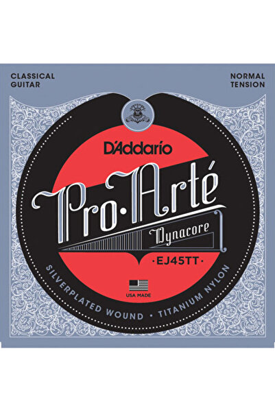 Daddario D'Addario EJ45TT Pro-Arte Serisi Klasik Gitar Tel Seti (Normal Tensi...