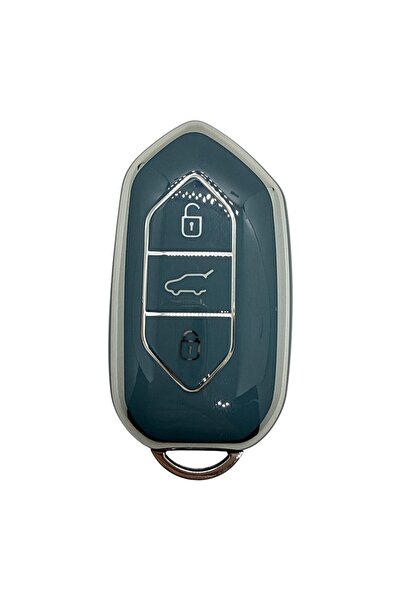 AutoHan Keys Togg T10X T10F Smart Key Case, with 3 Keys, Nano Protection, Gre...