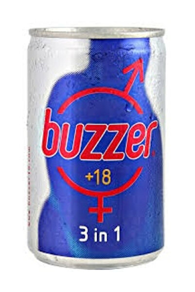 BUZZER Enerji Içeceği +18 - 6 Adet