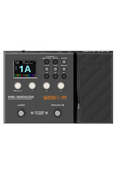 Nux MG-300MKII MG-300 Mark II Prosesör | Yenilenmiş Algoritmalar Renkli Ekran