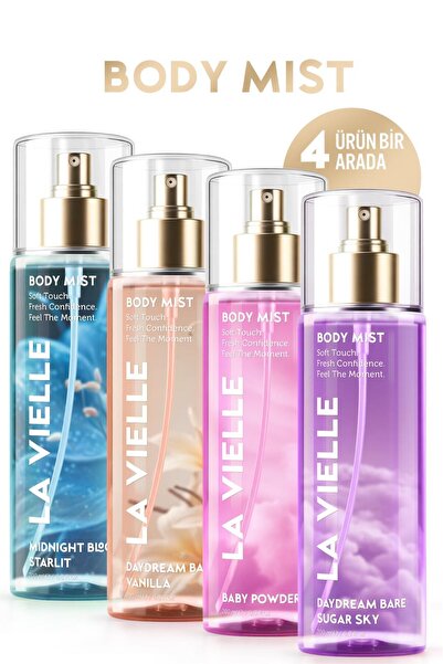 La Vielle Body Mist Gift Box 4’lü Vücut Parfümü Seti