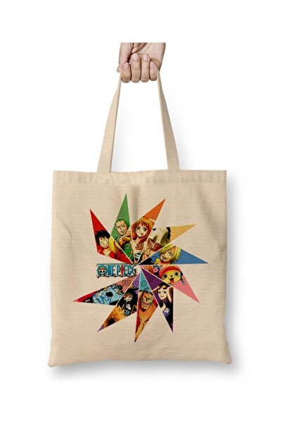 Toyaso Ένα Κομμάτι Λευκή Τσάντα Ύφασμα Με Μακριούς Σαπούνια Σακούλα Αγορών Σα...