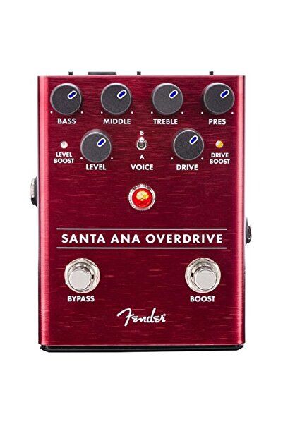 FENDER 0234533000 Santa Ana Overdrive Pedalı | FET Teknolojisi ile Tüplü Amfi...