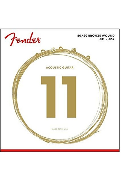 FENDER 0730070405 80/20 Bronzana žica za akustičnu gitaru sa kuglastim krajem...