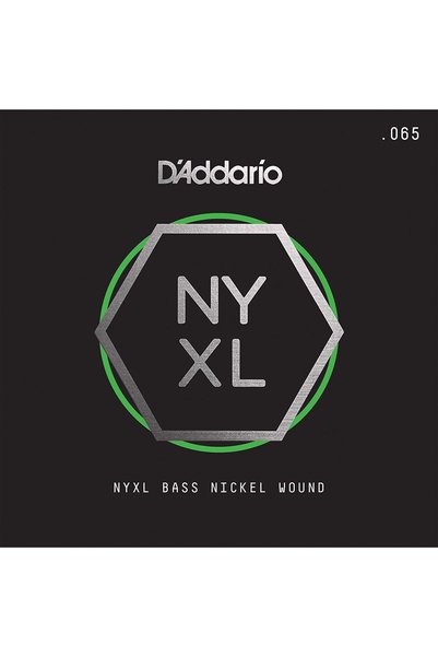 D'Addario NYXLB065 Bas Gitar Tek Tel | NYXL Serisi, .065