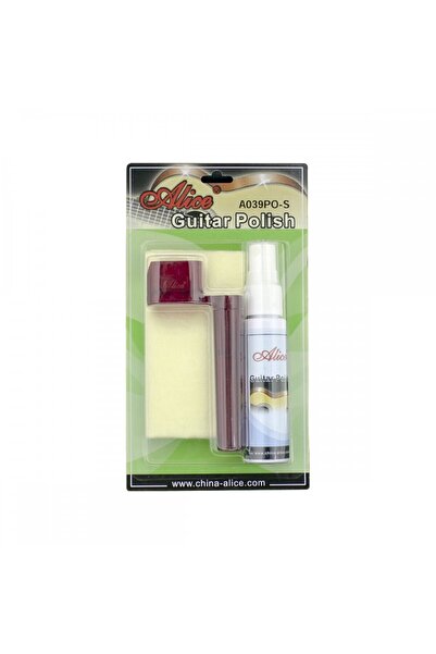 Alice A039PO-S Gitar Bakım Seti | Cila, Bez ve Tel Sarma Aparatı Tam Temizlik