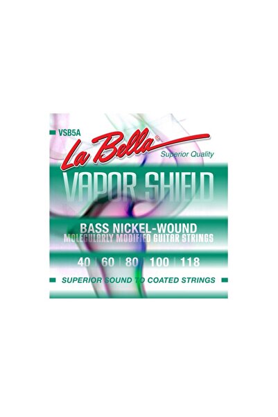 La Bella Strings La Bella Lb-Vsb5A Bass Guitar String (Vapor Shield 5 String)...
