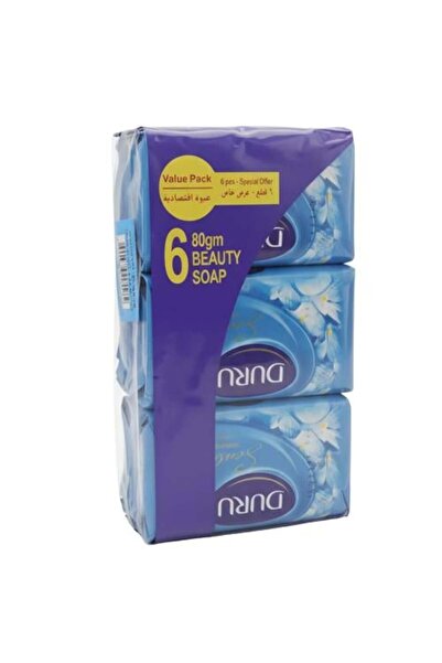 Duru صابون تجميل برائحة نسيم الصيف - 6 قطع × 80 غرام