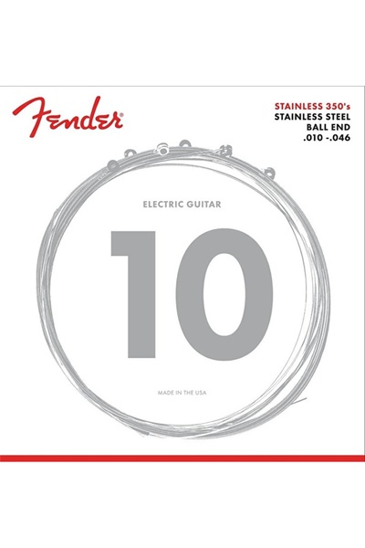 FENDER 0730350406 Stainless 350S Steel Electric Guitar String (10-46) |   350...