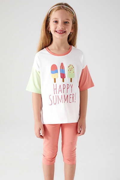 Rolypoly Girl's Cream Tights Set