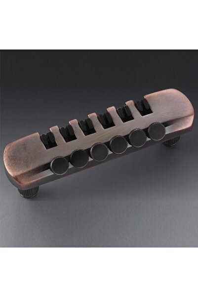 Schaller Sc-12070800 Electric Guitar Bridge Tailpiece - Vintage Copper (Profe...