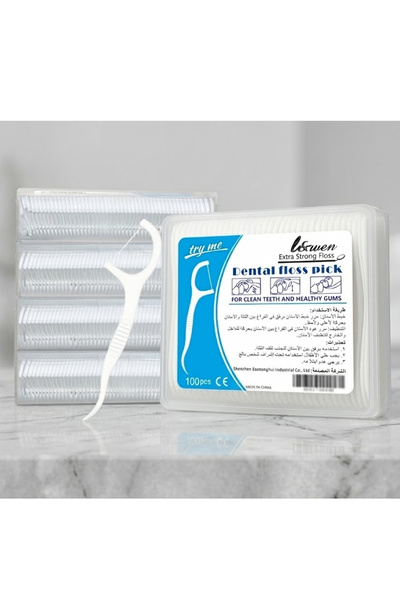 L&Wen Disposable Dental Floss Picks, Portable Toothpicks Flossers, Effective ...