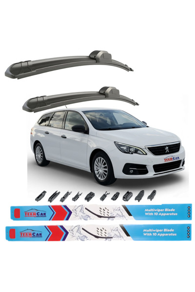 TEAMCAR Ștergătoare de parbriz Peugeot 308 II SW (2017-2021) față