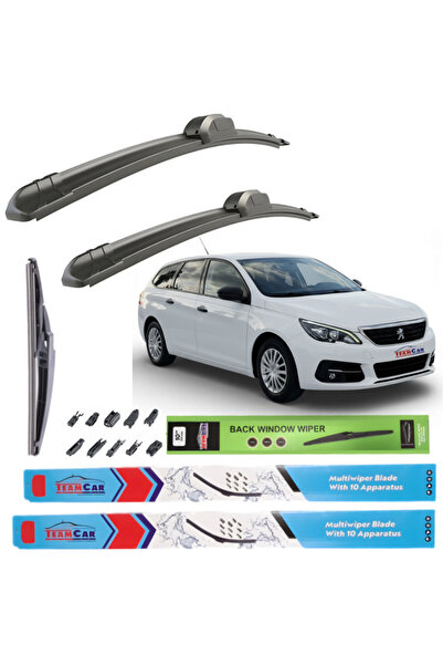 TEAMCAR Ștergătoare de parbriz Peugeot 308 II SW (2017-2021) Set complet