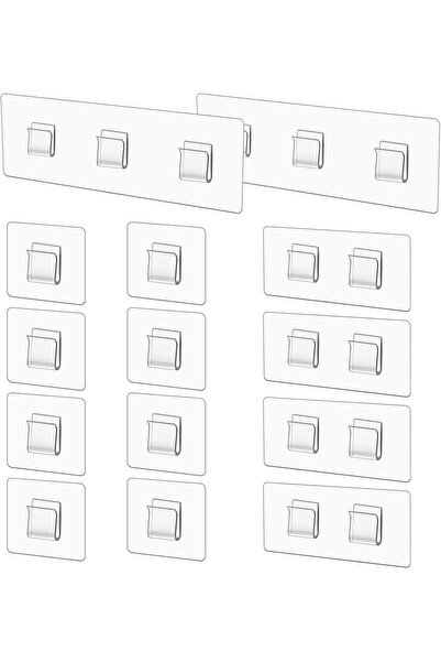 Arabest Hooks Replacement, 14pcs Shower Caddy Adhesive for Shower Caddy, Kitc...