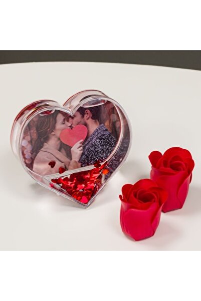 OEM Decorative Photo Frame with Water & Confetti 9x6.5cm