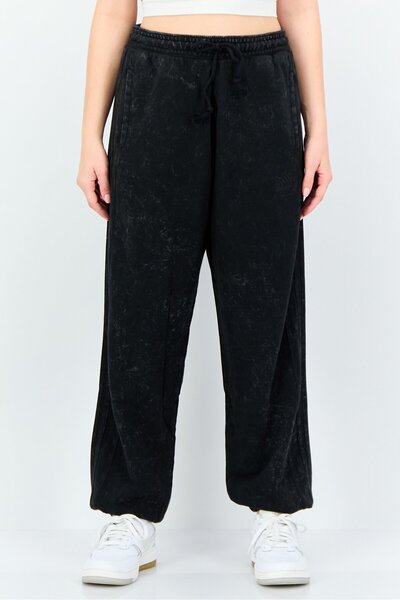 adidas Women Loose Fit Outdoor Sweatpants, Black