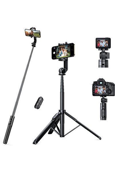Ugreen Selfie Stick Tripod 60 inch/152cm Extendable Phone Tripod Alloy Camera...
