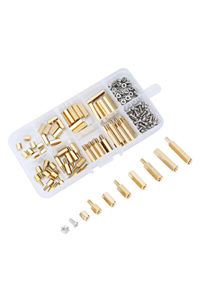 Motorobit 120 Parça M3 Metal Aralayıcı Seti (Standoff)