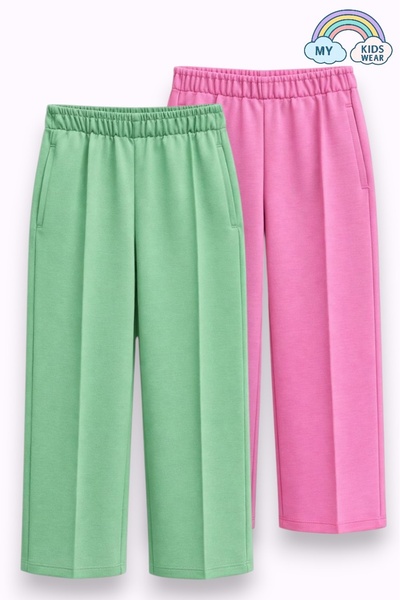 My Kids Wear Κοριτσίστικο βαμβακερό παντελόνι ελαφρύ 5-16 ετών 12403