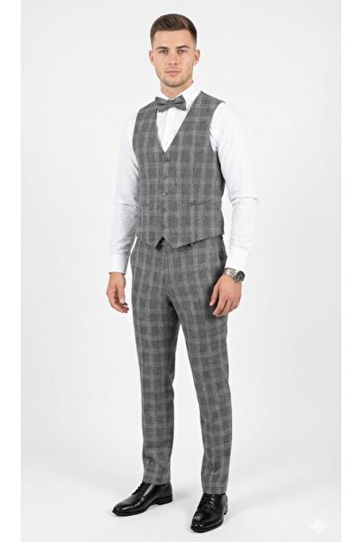 Plus Scorpion Men's 3-piece costume - vest, pants, jacket