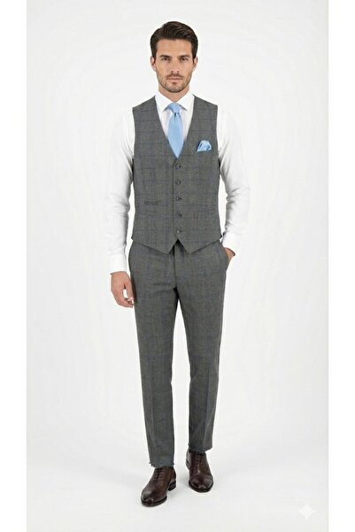 Plus Scorpion Men's 3-piece costume - vest, pants, jacket