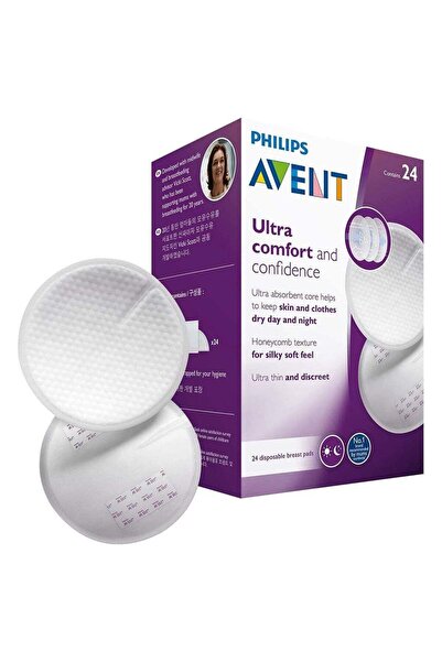 Philips Avent Ultra Comfort Disposable Breast Pads, Pack of 24's - SCF254/24