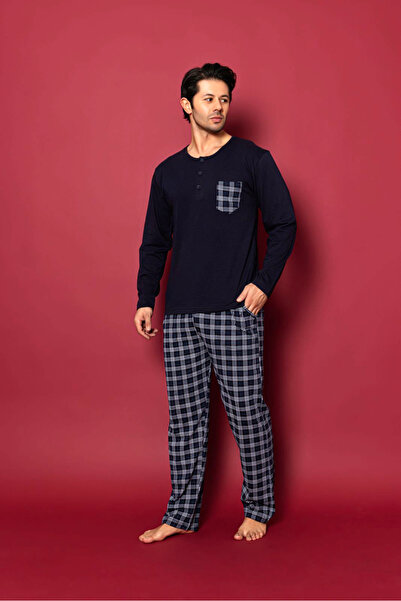 Redline Men's Long Sleeve Pajama Set New Season 6722